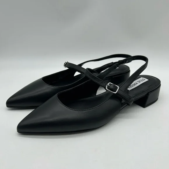 Steve Madden Christyy Black Slingback Mary Jane Flats Women’s Size 7 NWB - Picture 4 of 9